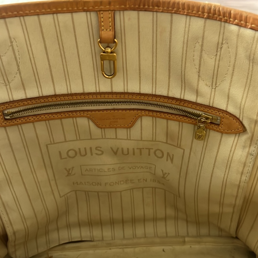 Louis Vuitton never full MM tote bag - Picture 3 of 3